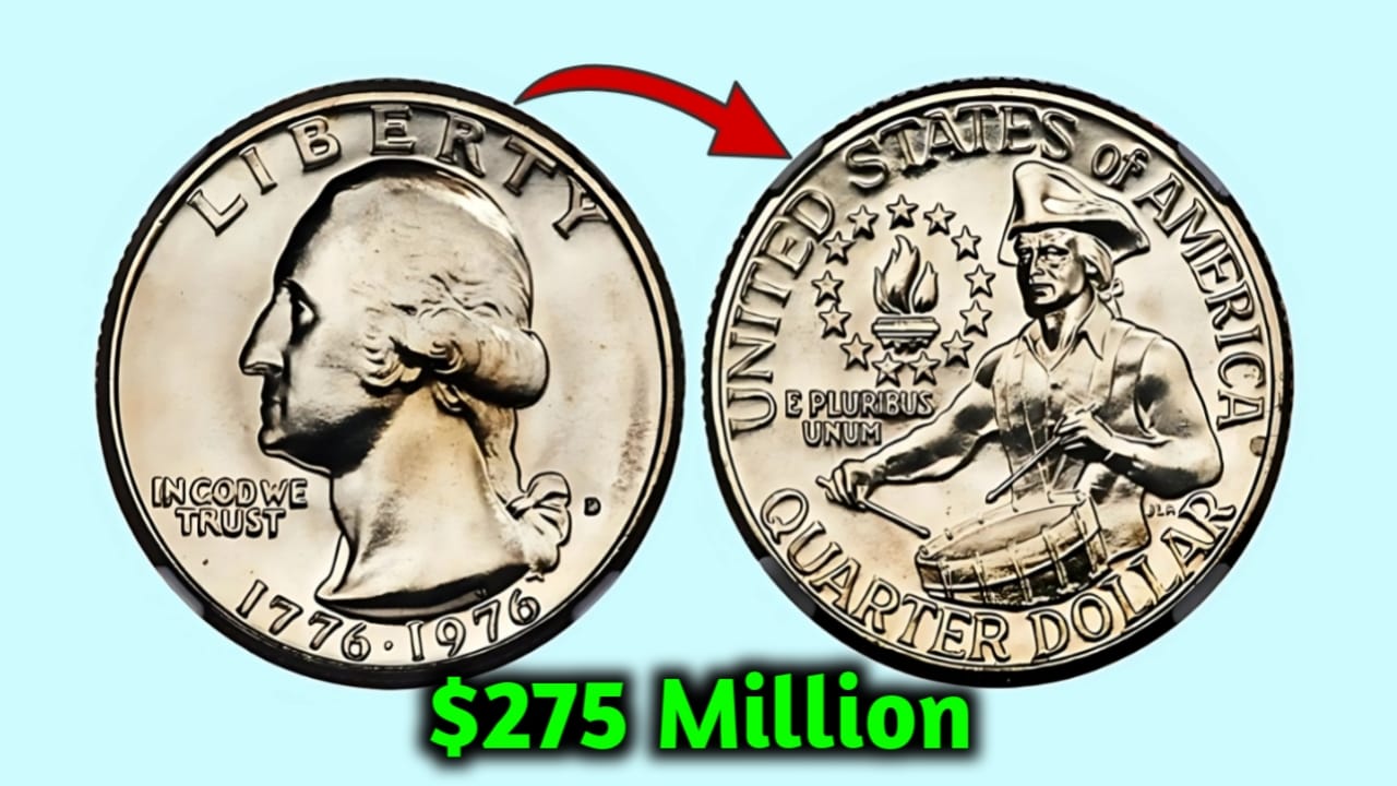 5 Rare Dimes and Bicentennial Quarters Value is $275 Million each – Still in Circulation
